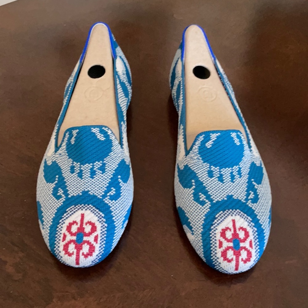 The loafer Moroccan Teal Rothy’s